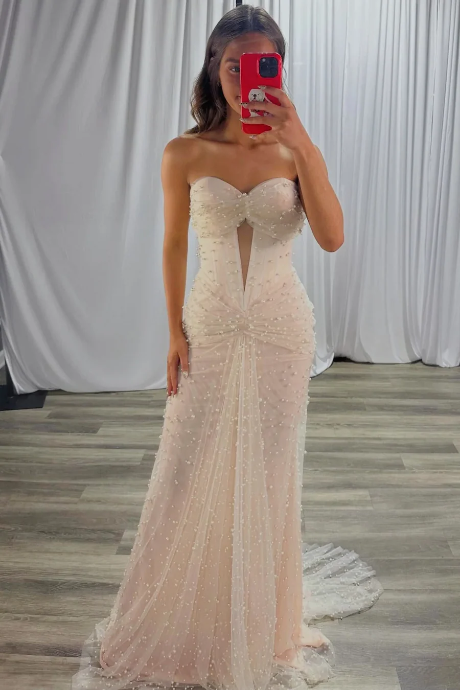 Robe de bal bustier violette en satin avec appliques, robe de soirée formelle J9413