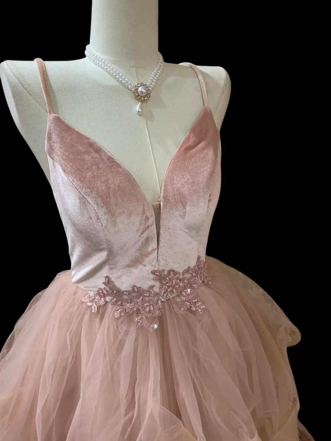 Trägerloses silbernes Vintage-Abendkleid, A-Linie, Geburtstagskleid J9370