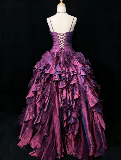 Trägerloses silbernes Vintage-Abendkleid, A-Linie, Geburtstagskleid J9370