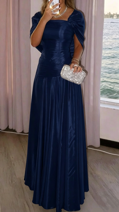 A Line Pink Organza Prom Dress Formal Wedding Guest Dress  J9960