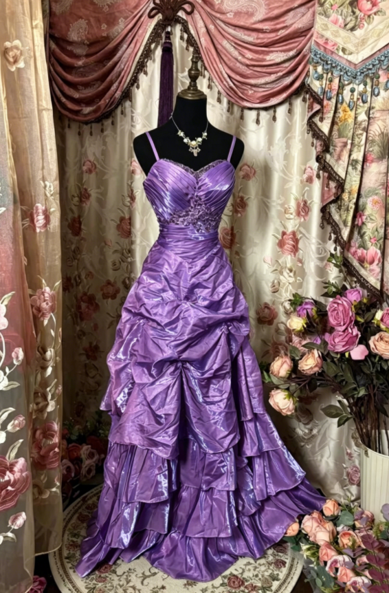Grünes langes Ballkleid im Vintage-Stil, formelles Partykleid J8476