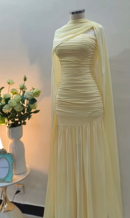 Trägerloses silbernes Vintage-Abendkleid, A-Linie, Geburtstagskleid J9370