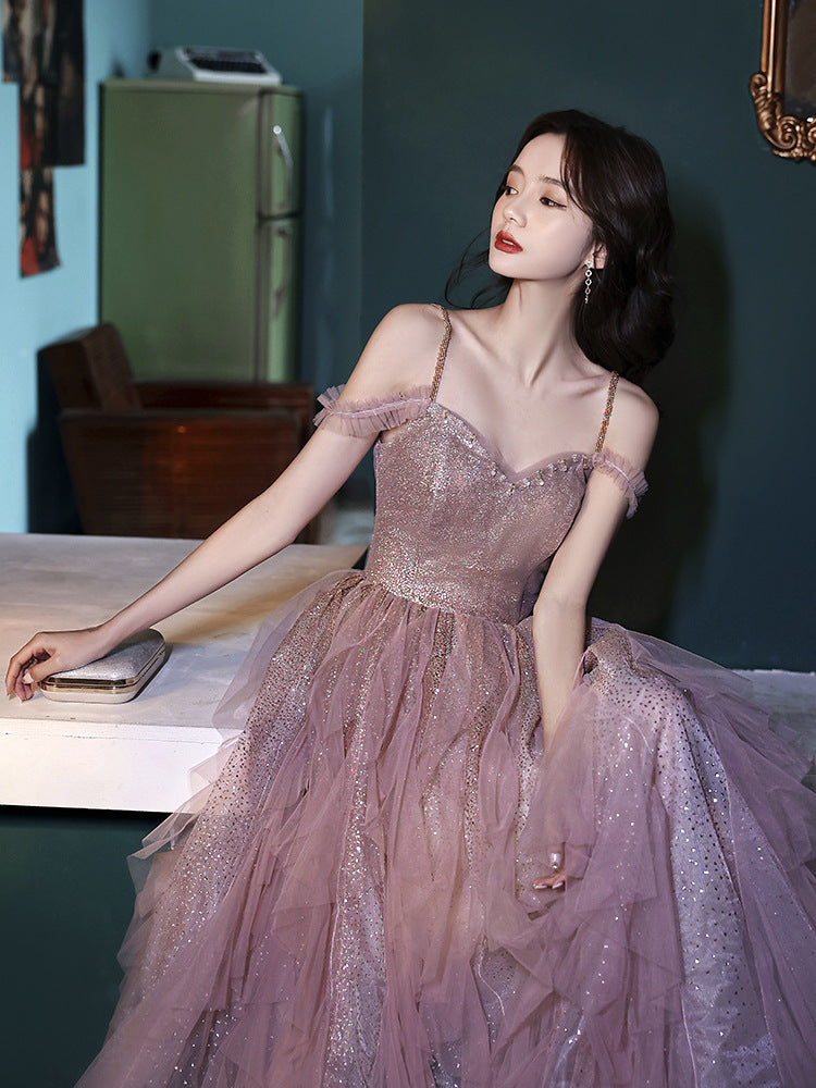light pink fairy dress Narcissus Fairy Princess Dress