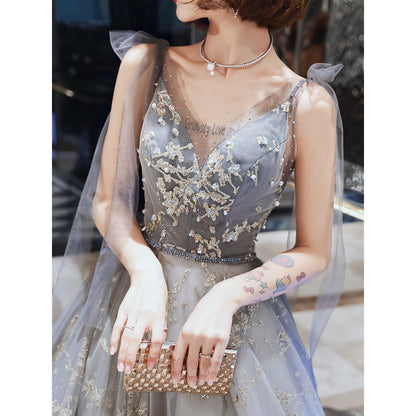 One-Shoulder-Burgund-langes Abschlussball-Kleid-Schnür-Abend-Kleid 20