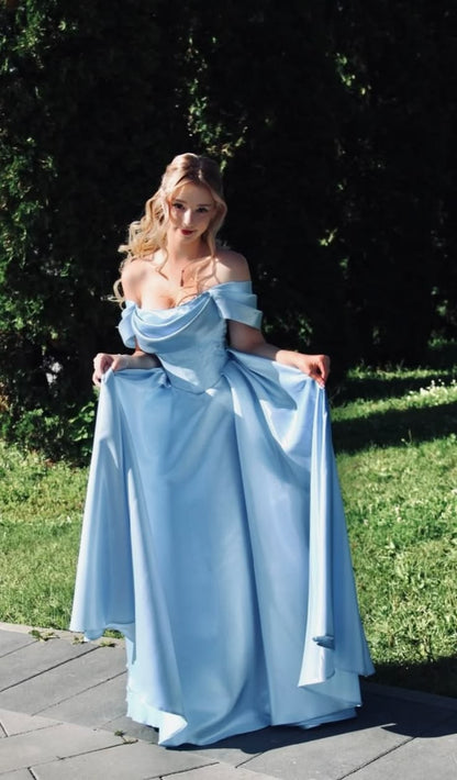 Trägerloses silbernes Vintage-Abendkleid, A-Linie, Geburtstagskleid J9370