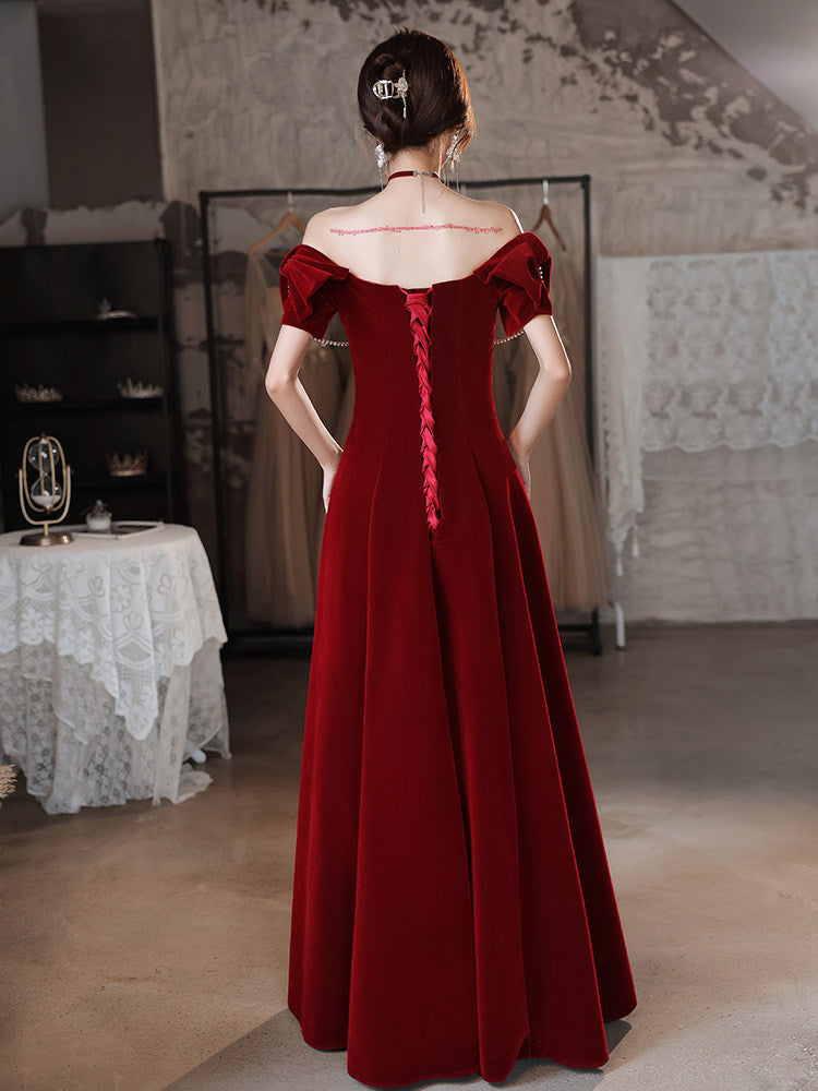 Trägerloses silbernes Vintage-Abendkleid, A-Linie, Geburtstagskleid J9370