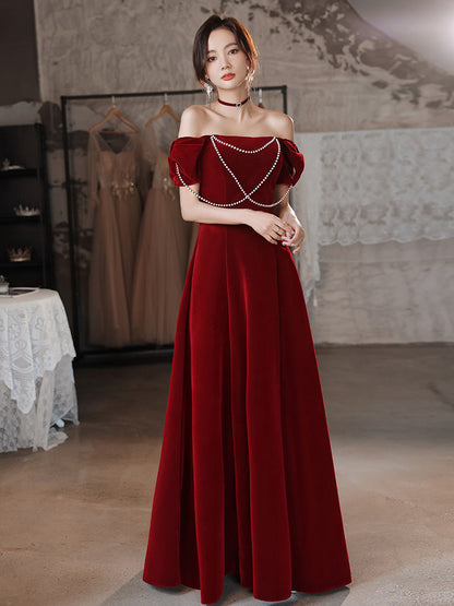 Trägerloses silbernes Vintage-Abendkleid, A-Linie, Geburtstagskleid J9370