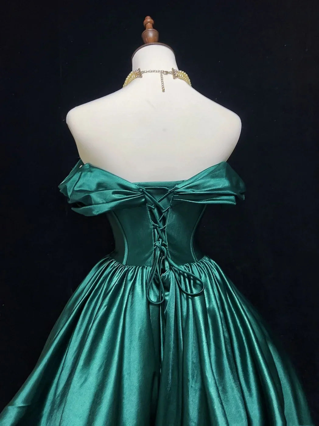 Robe de bal bustier violette en satin avec appliques, robe de soirée formelle J9413
