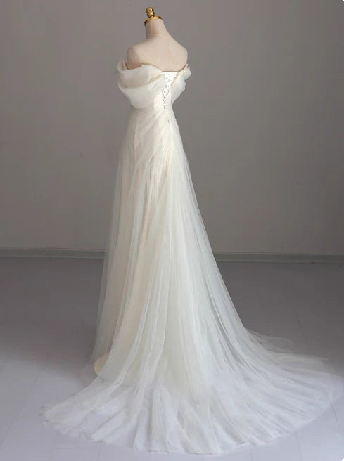 Trägerloses silbernes Vintage-Abendkleid, A-Linie, Geburtstagskleid J9370