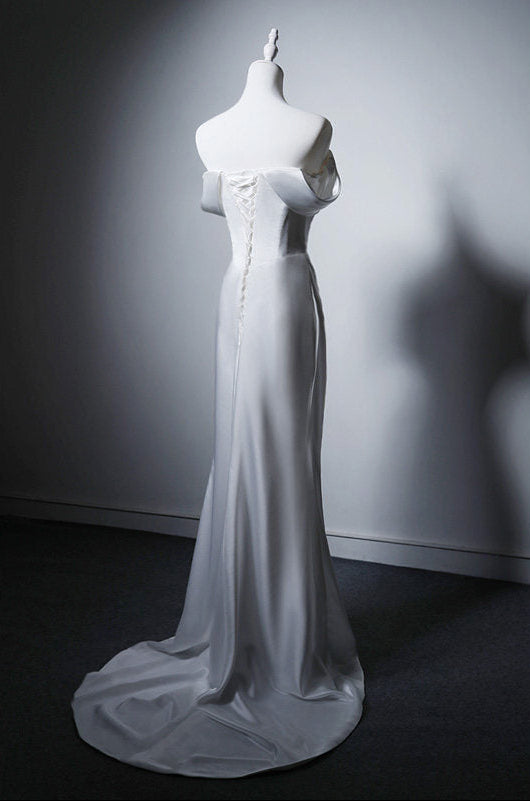 Robe de bal bustier violette en satin avec appliques, robe de soirée formelle J9413