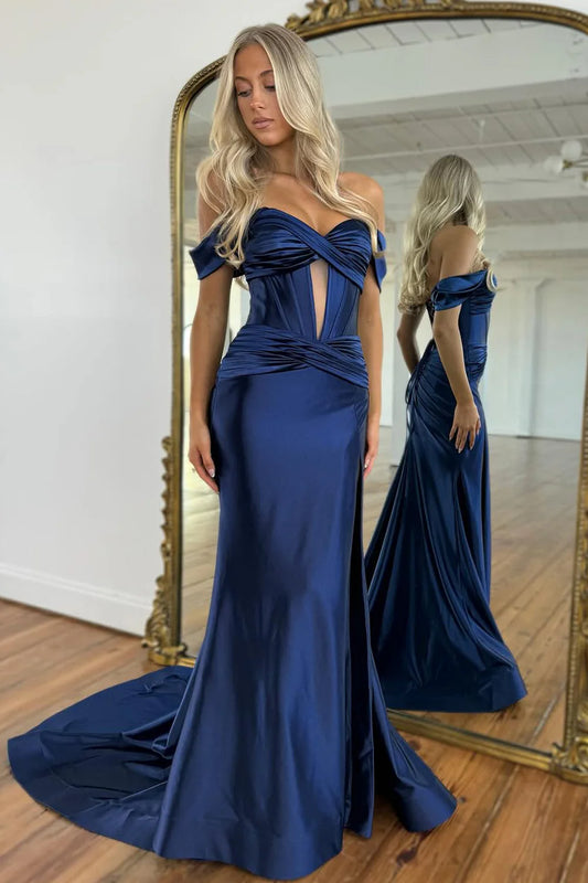 Trägerloses silbernes Vintage-Abendkleid, A-Linie, Geburtstagskleid J9370