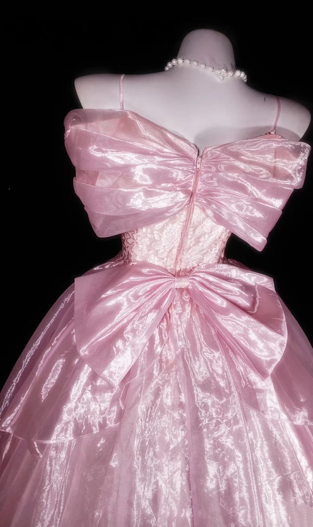 Trägerloses silbernes Vintage-Abendkleid, A-Linie, Geburtstagskleid J9370