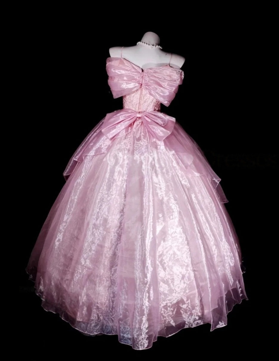 Trägerloses silbernes Vintage-Abendkleid, A-Linie, Geburtstagskleid J9370