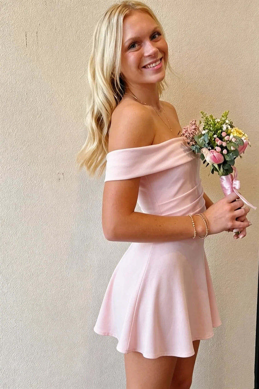 Robe de bal bustier violette en satin avec appliques, robe de soirée formelle J9413