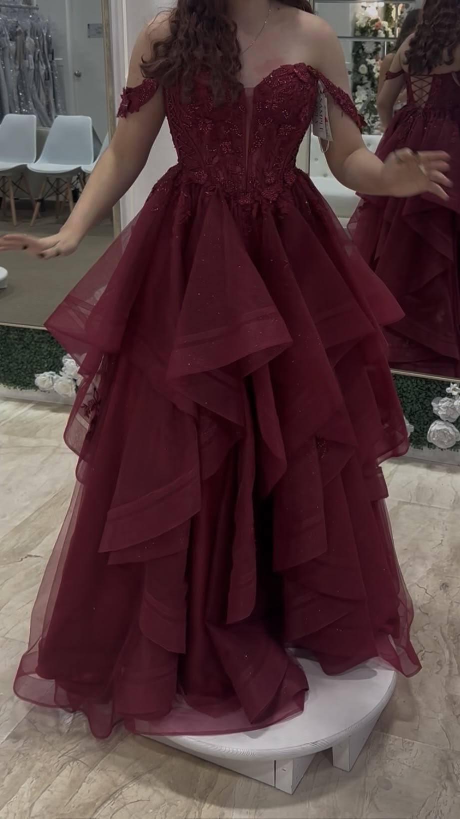 Trägerloses silbernes Vintage-Abendkleid, A-Linie, Geburtstagskleid J9370