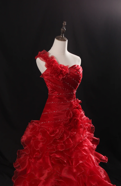 Trägerloses silbernes Vintage-Abendkleid, A-Linie, Geburtstagskleid J9370