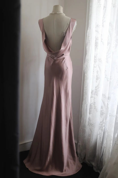 Robe de bal bustier violette en satin avec appliques, robe de soirée formelle J9413