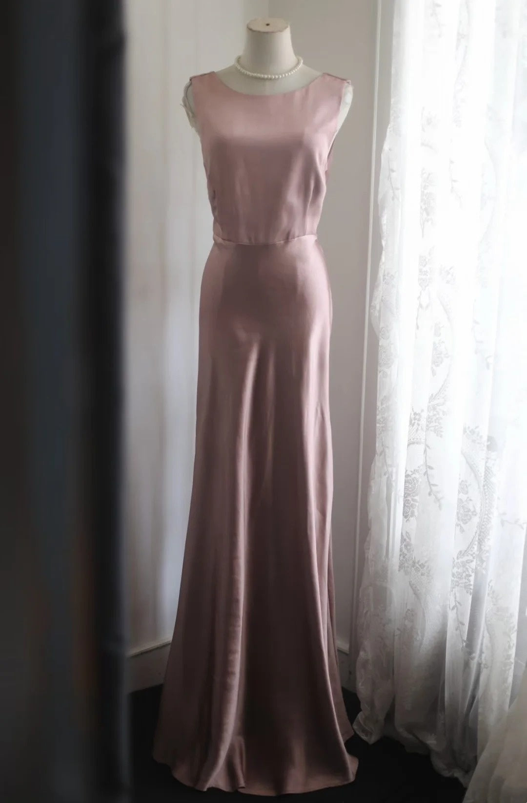 Robe de bal bustier violette en satin avec appliques, robe de soirée formelle J9413