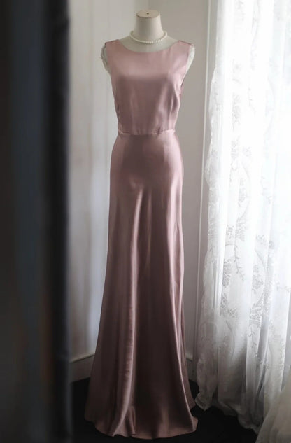 Robe de bal bustier violette en satin avec appliques, robe de soirée formelle J9413