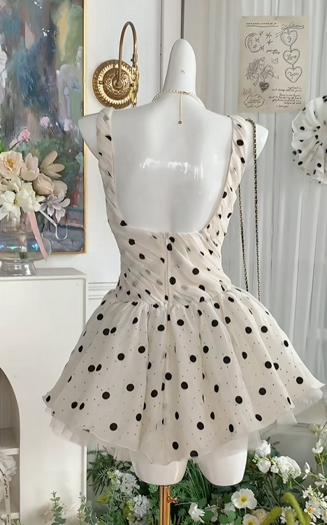 Trägerloses silbernes Vintage-Abendkleid, A-Linie, Geburtstagskleid J9370