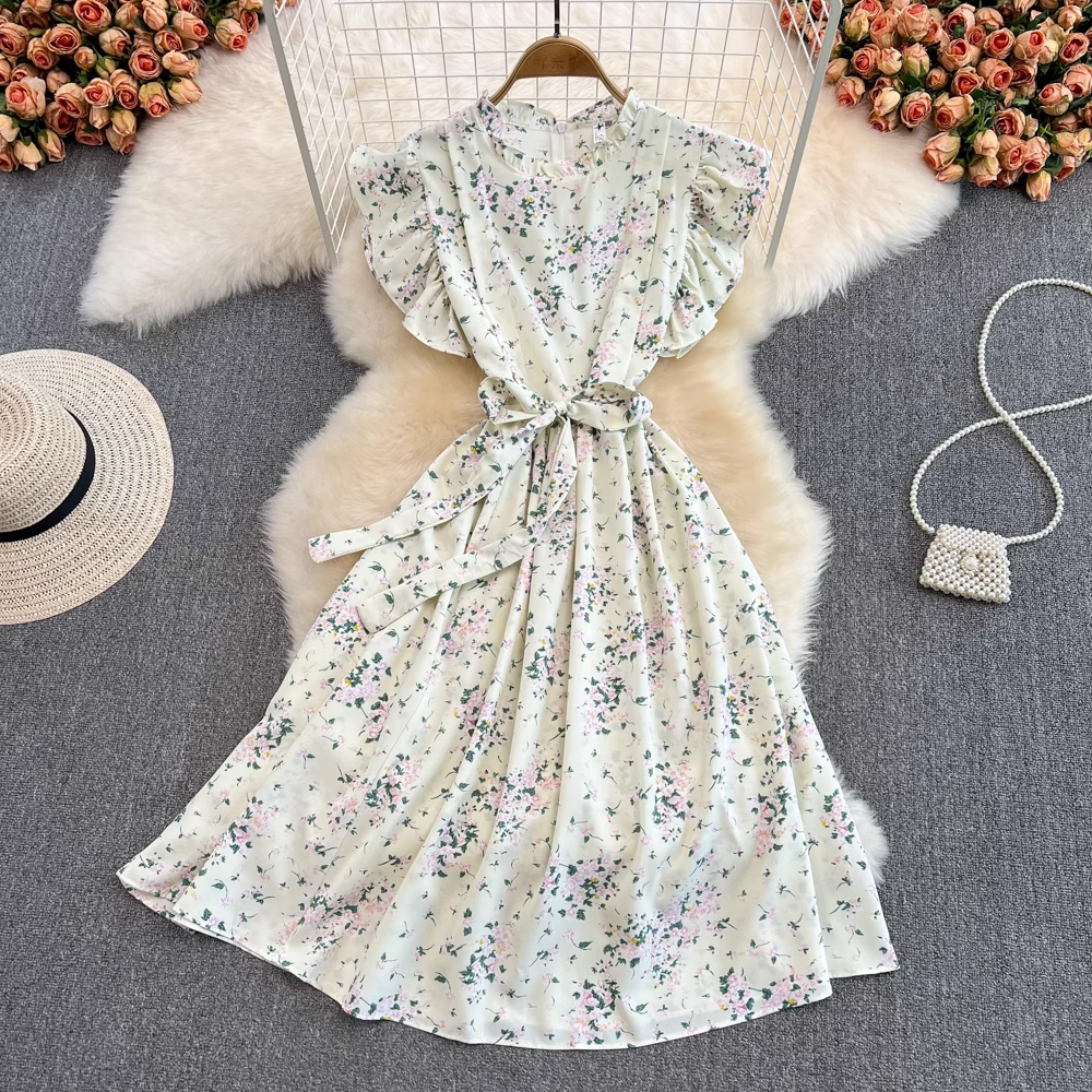 Three-dimensional Flower Mesh Lantern Sleeve Top Short Female Lace Sh – JulyProm