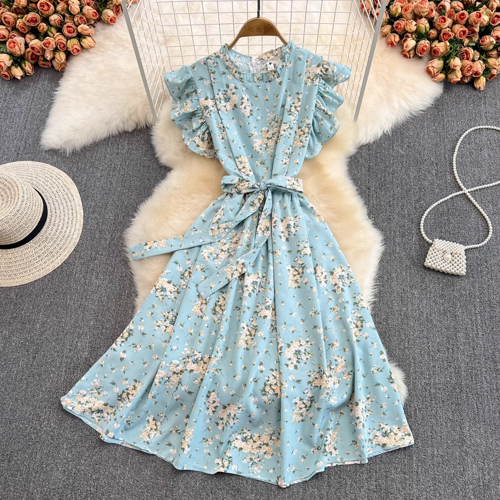 Three-dimensional Flower Mesh Lantern Sleeve Top Short Female Lace Sh JulyProm Three-dimensional Flower Mesh Lantern Sleeve Top Short Female Lace Sh JulyProm