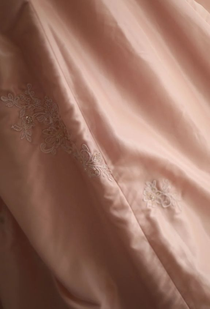 Trägerloses silbernes Vintage-Abendkleid, A-Linie, Geburtstagskleid J9370