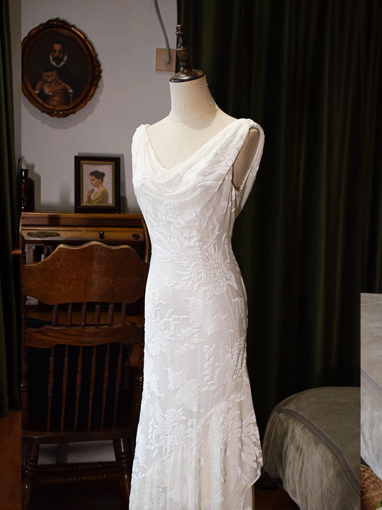 Robe de bal sexy à paillettes dorée élégante, robe sirène moulante L81