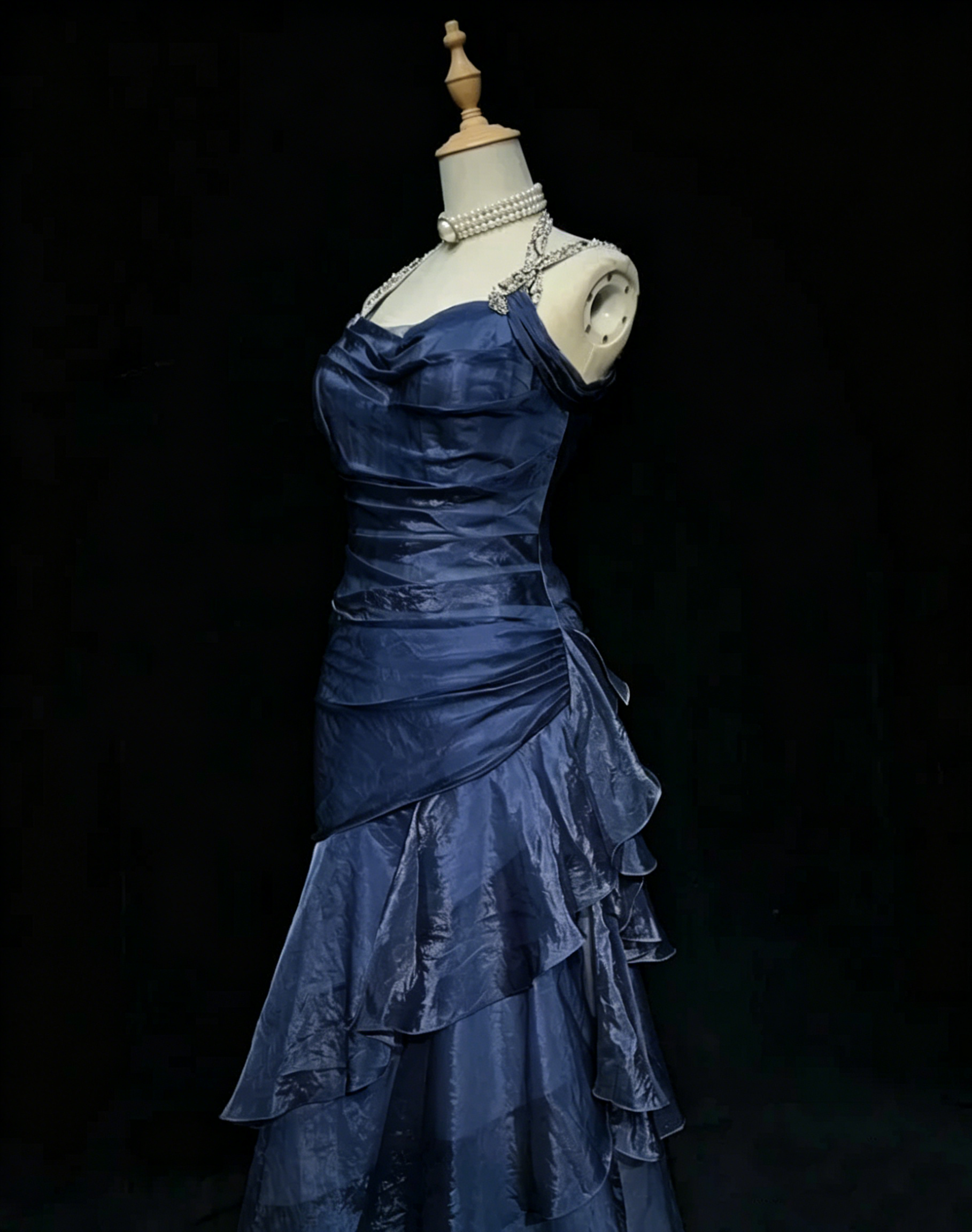 old fashioned vintage prom dresses Vintage Pink Short Cocktail Prom Dresses Tea Length Silk Satin 1950s Party  Gowns
