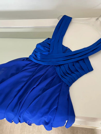 Robe de bal bustier violette en satin avec appliques, robe de soirée formelle J9413