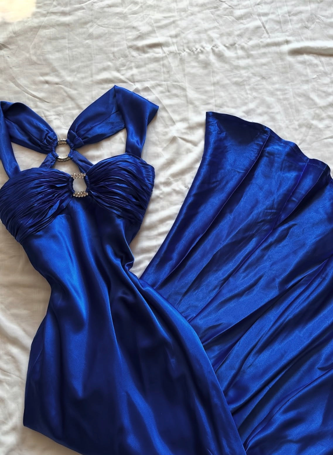 Trägerloses silbernes Vintage-Abendkleid, A-Linie, Geburtstagskleid J9370