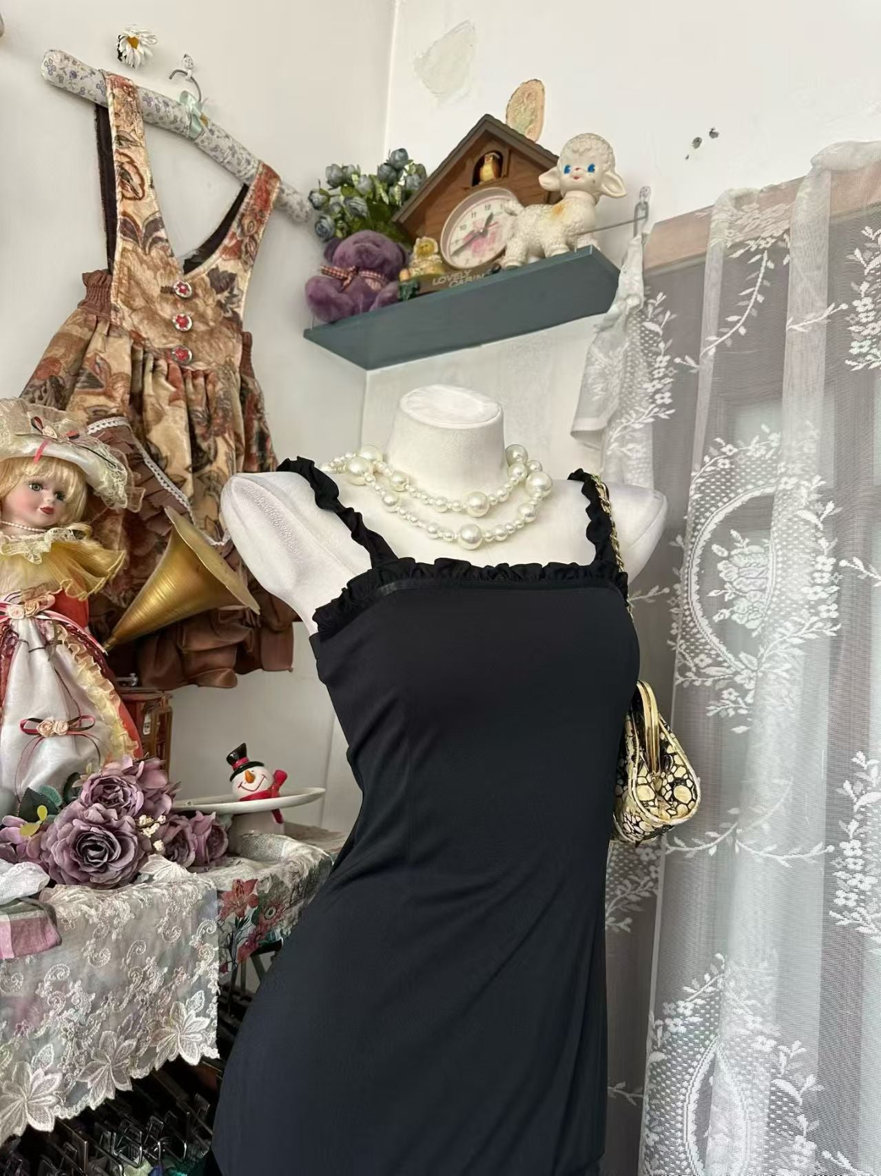 Trägerloses silbernes Vintage-Abendkleid, A-Linie, Geburtstagskleid J9370