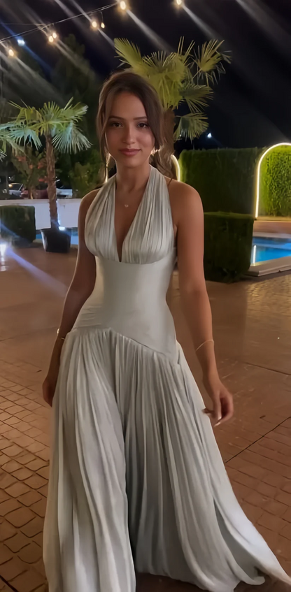 Robe de bal bustier violette en satin avec appliques, robe de soirée formelle J9413