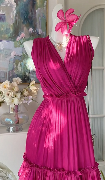 Robe de bal bustier violette en satin avec appliques, robe de soirée formelle J9413