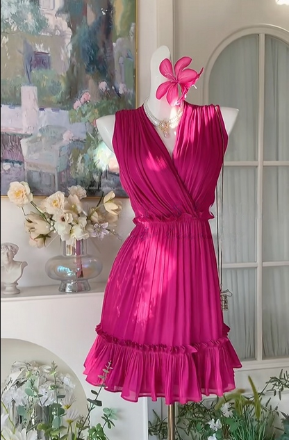 Robe de bal bustier violette en satin avec appliques, robe de soirée formelle J9413