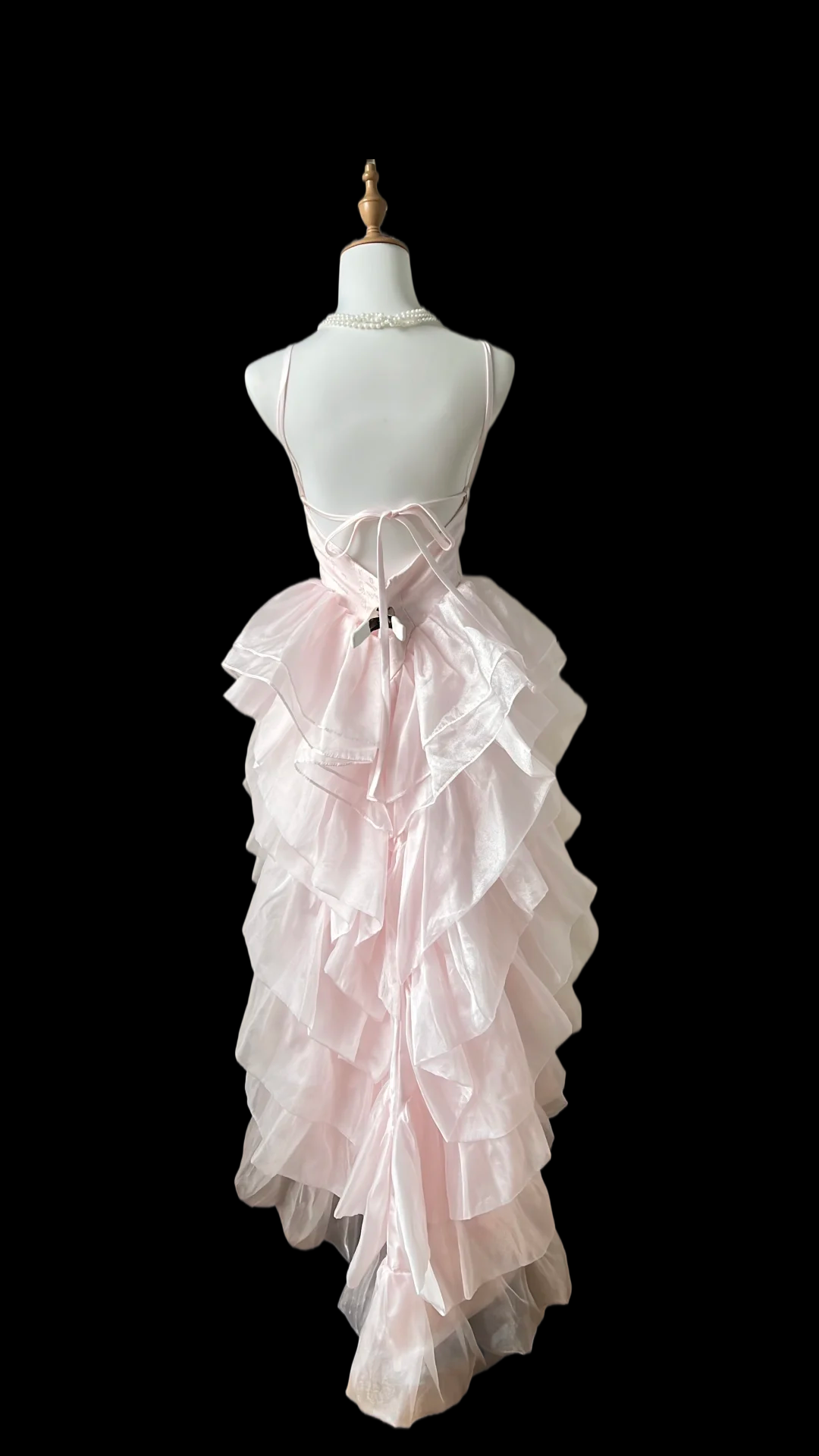 Robe de bal bustier violette en satin avec appliques, robe de soirée formelle J9413