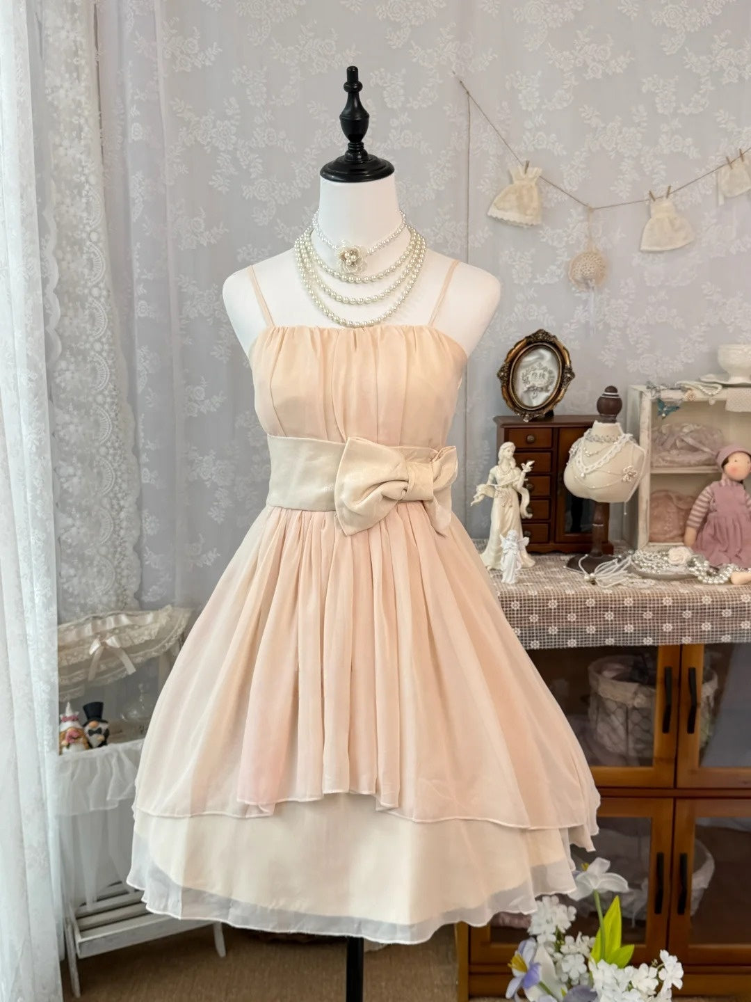 Spaghetti Strap A Line Short Homecoming Dress Cute Birthday Dress  J10560