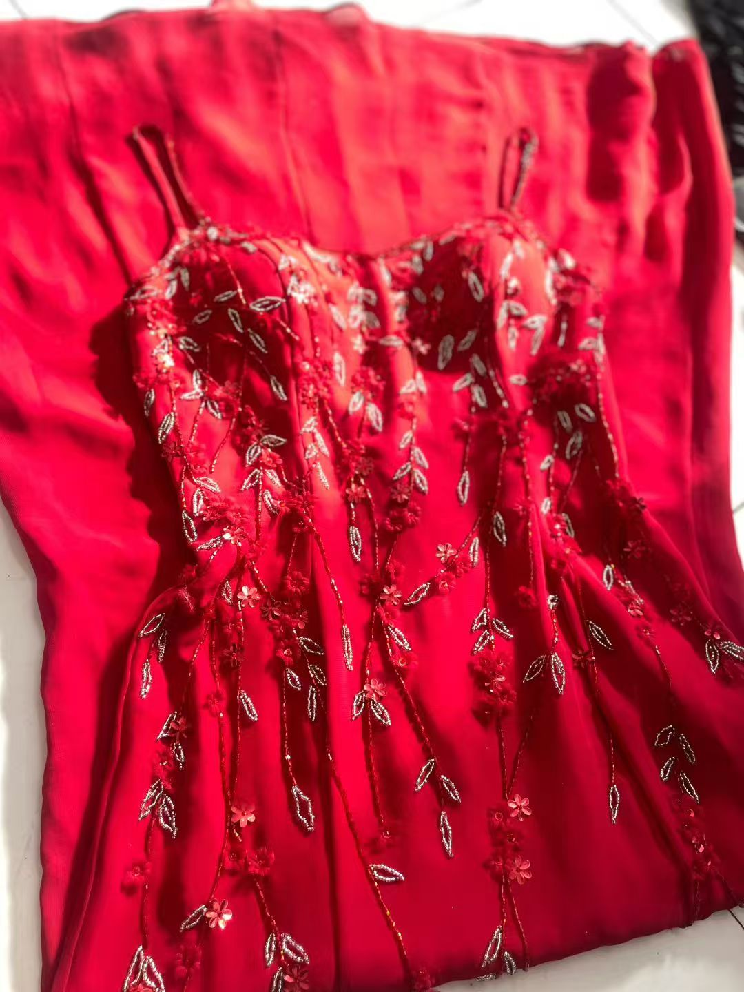 Trägerloses silbernes Vintage-Abendkleid, A-Linie, Geburtstagskleid J9370