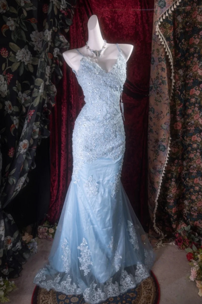 Robe de bal bustier violette en satin avec appliques, robe de soirée formelle J9413
