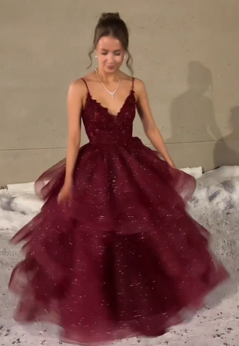 Trägerloses silbernes Vintage-Abendkleid, A-Linie, Geburtstagskleid J9370
