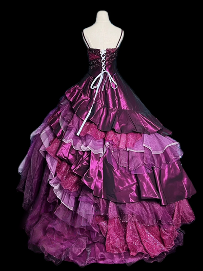 Trägerloses silbernes Vintage-Abendkleid, A-Linie, Geburtstagskleid J9370