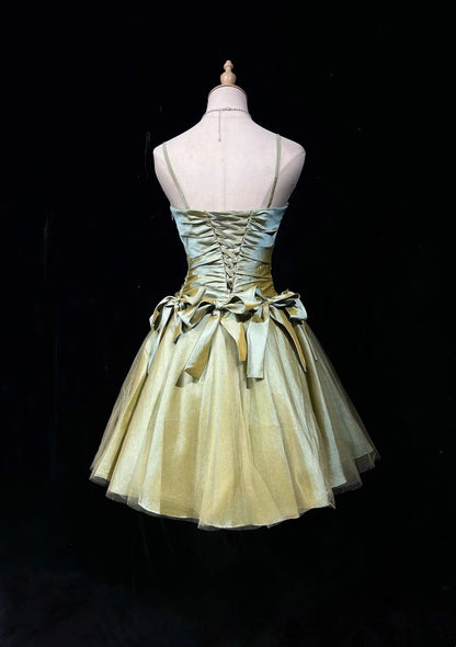 Robe de bal bustier violette en satin avec appliques, robe de soirée formelle J9413