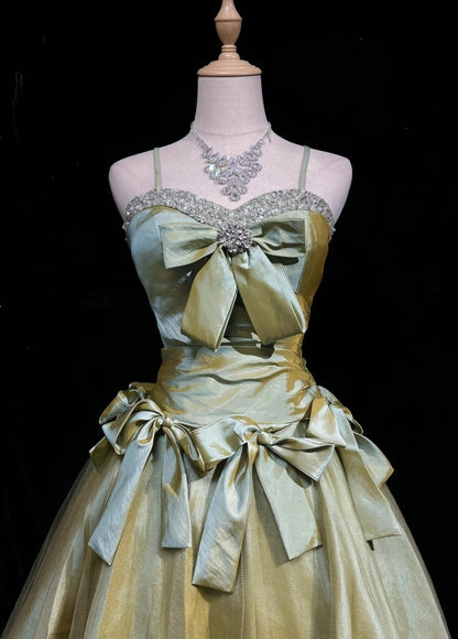 Robe de bal bustier violette en satin avec appliques, robe de soirée formelle J9413