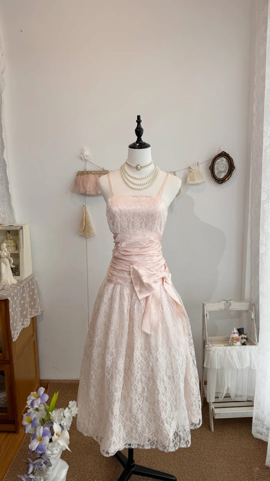 Trägerloses silbernes Vintage-Abendkleid, A-Linie, Geburtstagskleid J9370