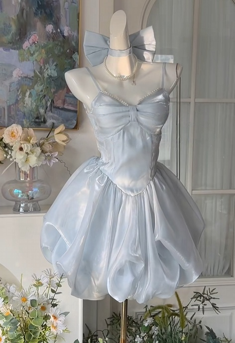 Robe de bal bustier violette en satin avec appliques, robe de soirée formelle J9413