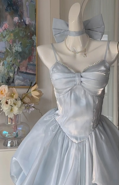 Robe de bal bustier violette en satin avec appliques, robe de soirée formelle J9413