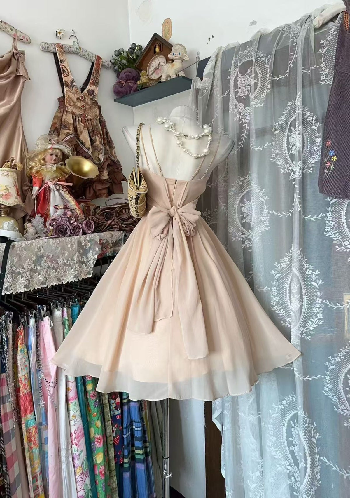 Robe de bal bustier violette en satin avec appliques, robe de soirée formelle J9413