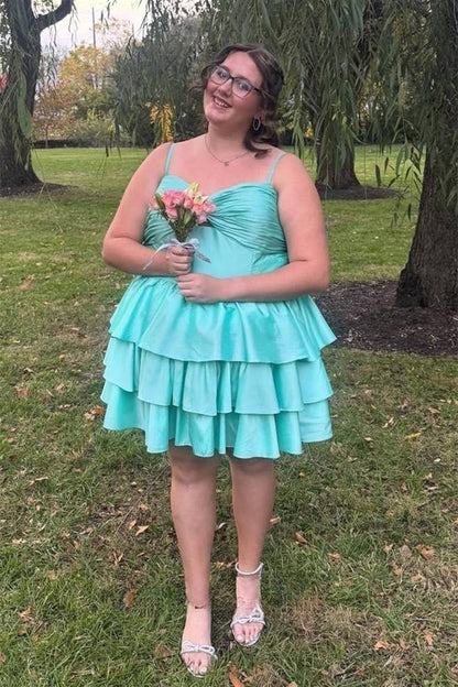 Trägerloses silbernes Vintage-Abendkleid, A-Linie, Geburtstagskleid J9370