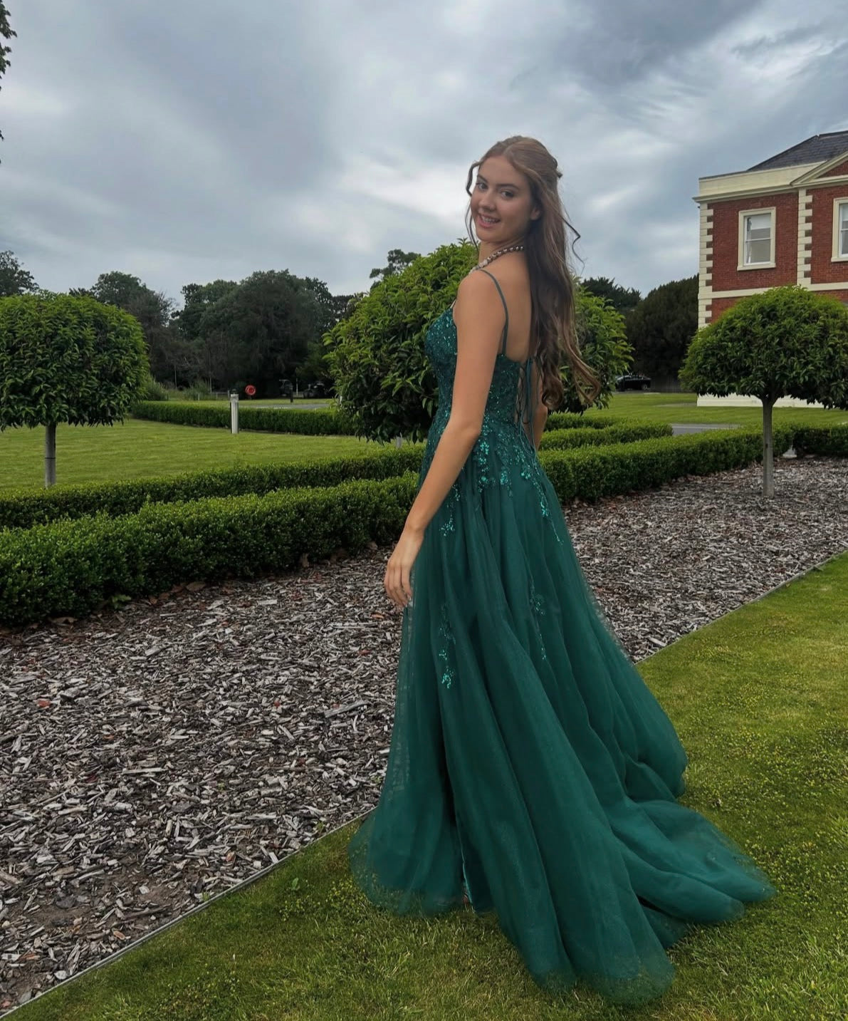 Trägerloses silbernes Vintage-Abendkleid, A-Linie, Geburtstagskleid J9370