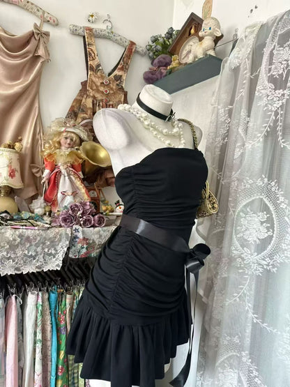 Trägerloses silbernes Vintage-Abendkleid, A-Linie, Geburtstagskleid J9370